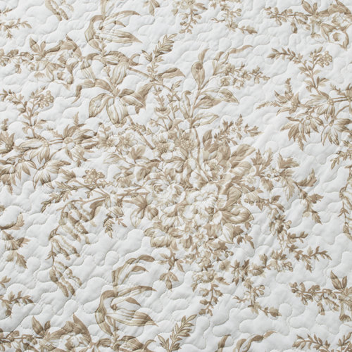 Laura Ashley Bedford Cotton Reversible Quilt Set & Reviews Wayfair